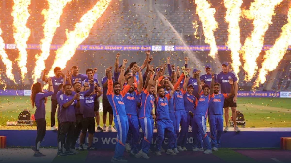 Asia Cup 2025 Trophy Row: India celebrates empty handed after refusing trophy from PCB chief Asia Cup 2025 Trophy Row: India celebrates empty handed after refusing trophy from PCB chief