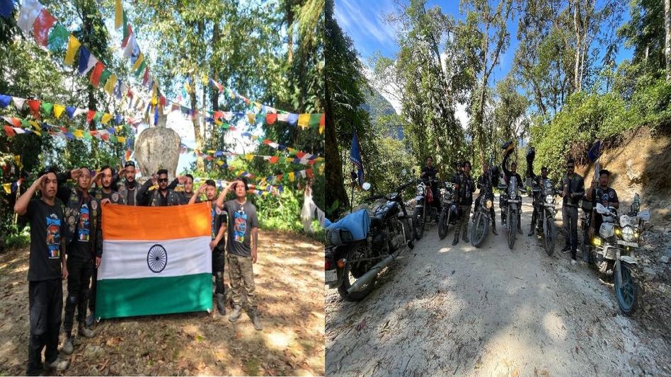 Bikers blaze trails to India–China frontier to promote border area tourism Bikers blaze trails to India–China frontier to promote border area tourism