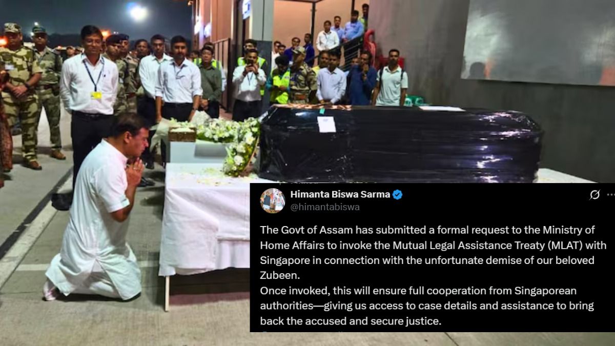 Assam moves MHA for Singapore’s help in Zubeen Garg death probe: Himanta Assam moves MHA for Singapore’s help in Zubeen Garg death probe: Himanta
