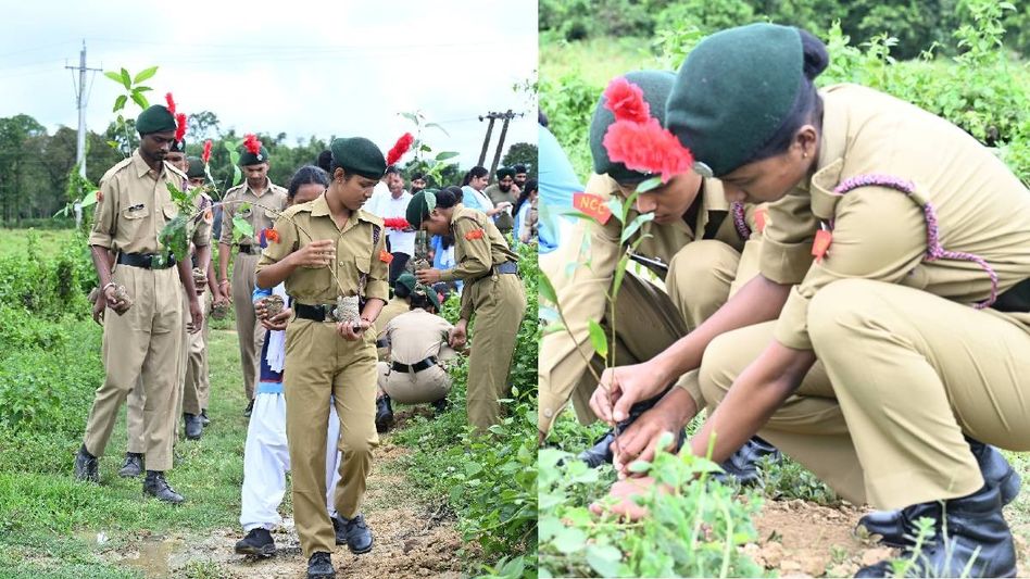 Indian Army leads tree plantation drive in Digboi to mark Gandhi Jayanti Indian Army leads tree plantation drive in Digboi to mark Gandhi Jayanti