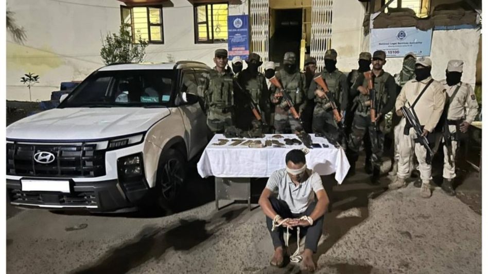 Manipur: Security forces arrest four militants, including chief of banned Kuki outfit Manipur: Security forces arrest four militants, including chief of banned Kuki outfit