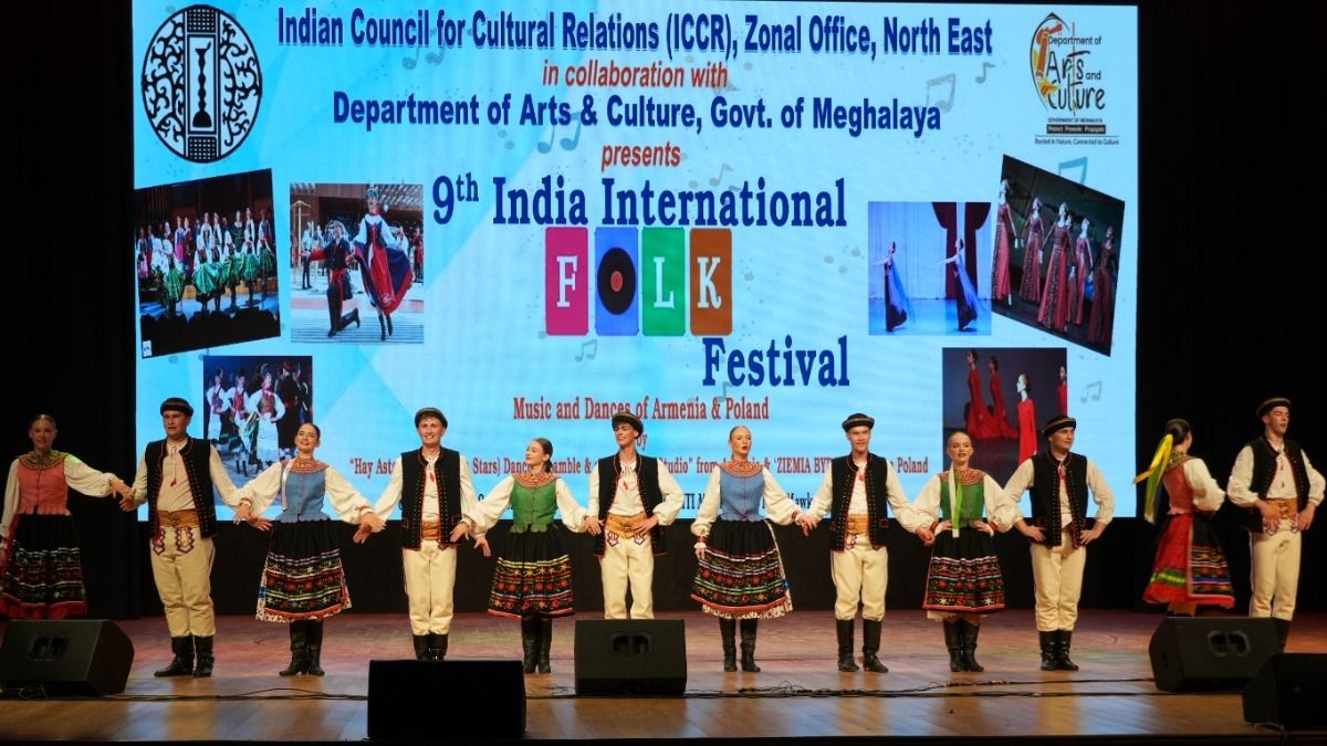 Armenian, Polish troupes bring traditional folk performances to Shillong festival Armenian, Polish troupes bring traditional folk performances to Shillong festival