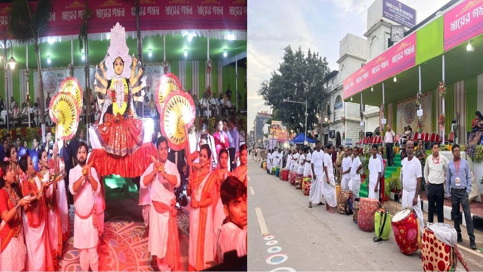 Mayer Gaman brings communities together; durga puja celebrations end safely: CM Manik Saha Mayer Gaman brings communities together; durga puja celebrations end safely: CM Manik Saha