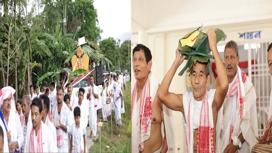 Assam: Margherita's 133 namghars unite for grand Srimanta Sankardev birth anniversary celebration Assam: Margherita's 133 namghars unite for grand Srimanta Sankardev birth anniversary celebration