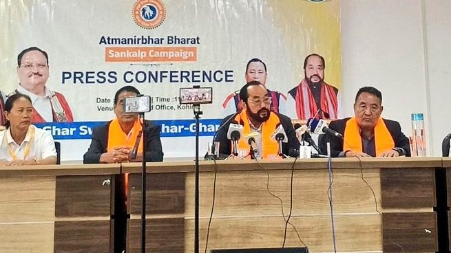 Nagaland deputy CM launches 90-day campaign to promote local products Nagaland deputy CM launches 90-day campaign to promote local products