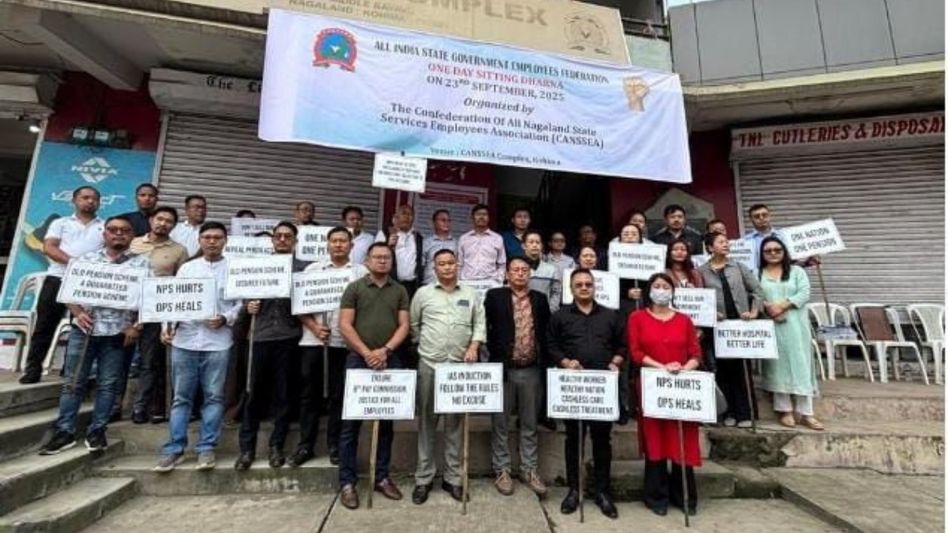 Nagaland govt employees announce 3-day pen down strike from Oct 14 over IAS induction row Nagaland govt employees announce 3-day pen down strike from Oct 14 over IAS induction row