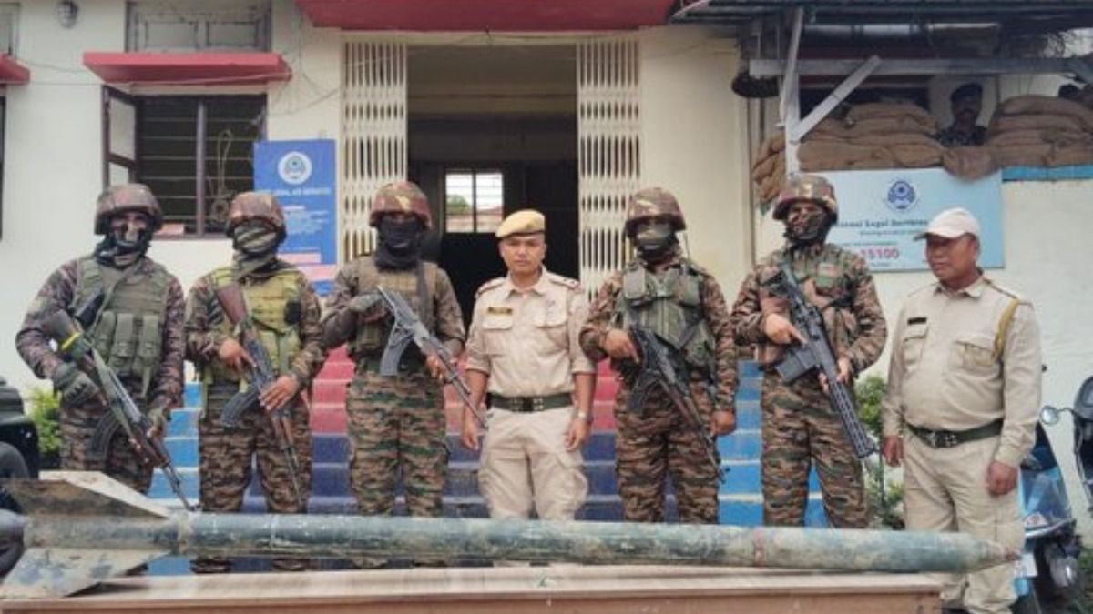 Manipur: 9-ft country-made rocket recovered in Churachandpur; two insurgent cadres arrested in separate raids Manipur: 9-ft country-made rocket recovered in Churachandpur; two insurgent cadres arrested in separate raids