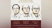 2025 Nobel Prize in Chemistry honours developers of metal–organic frameworks 2025 Nobel Prize in Chemistry honours developers of metal–organic frameworks