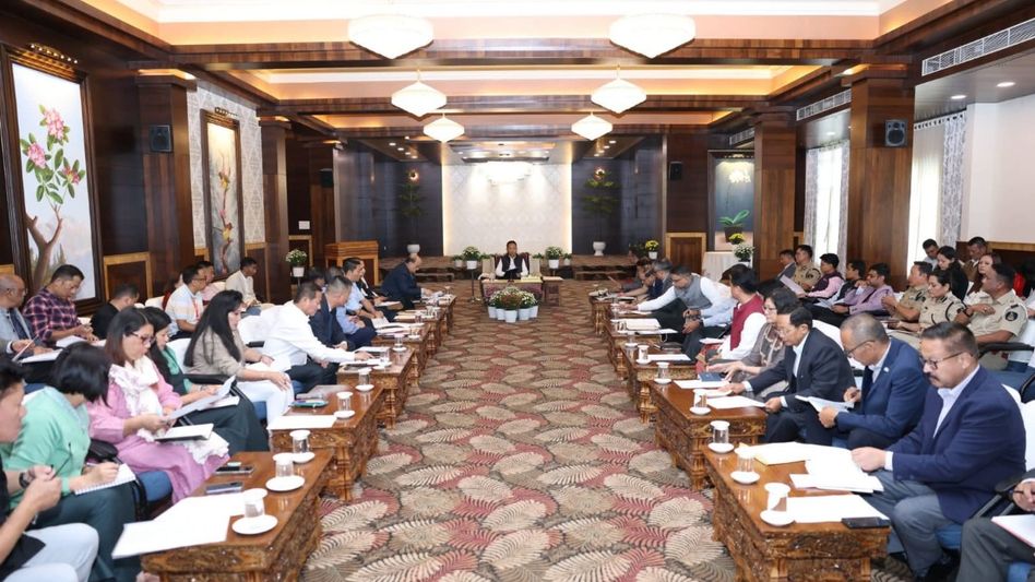 Sikkim CM Prem Singh Tamang reviews preparations for Amit Shah’s visit to state Sikkim CM Prem Singh Tamang reviews preparations for Amit Shah’s visit to state