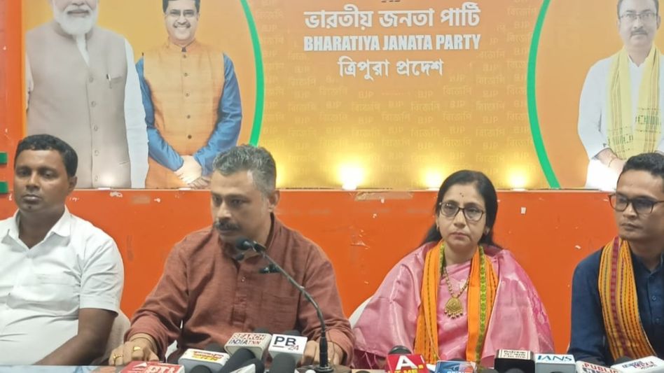 TMC will never take root in Tripura, people will reject them in 2026 in Bengal: Tripura BJP TMC will never take root in Tripura, people will reject them in 2026 in Bengal: Tripura BJP