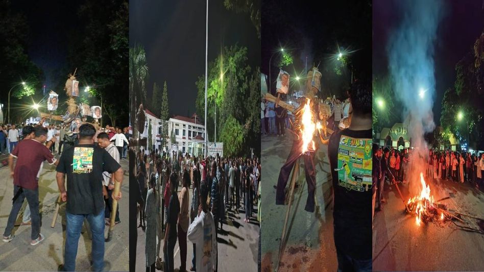 Tezpur University erupts in protest over VC’s absence, alleged corruption Tezpur University erupts in protest over VC’s absence, alleged corruption