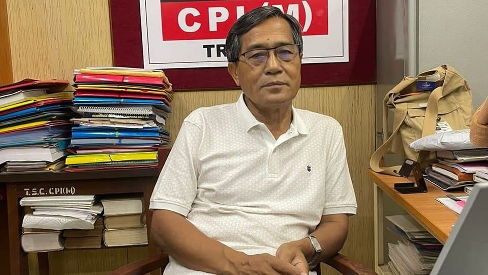 Tripura LoP slams BJP over attack on Trinamool office, calls it ‘dark chapter’ in state politics Tripura LoP slams BJP over attack on Trinamool office, calls it ‘dark chapter’ in state politics