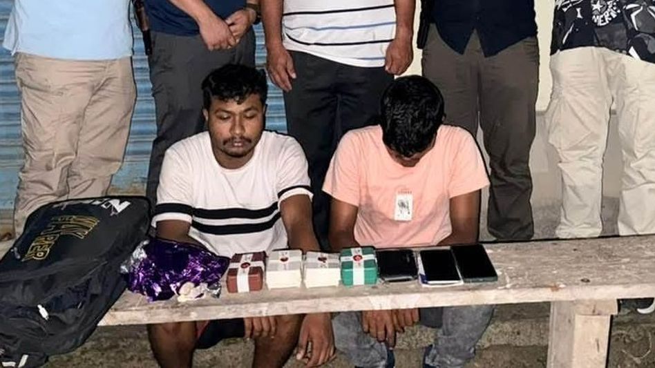 Manipur police destroy massive cache of narcotics in Imphal West Manipur police destroy massive cache of narcotics in Imphal West