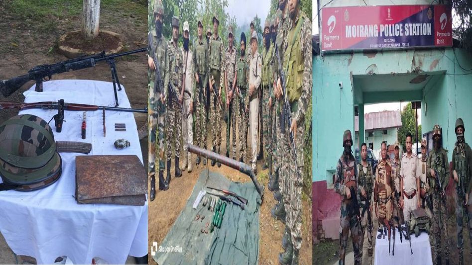 Manipur police destroy massive cache of narcotics in Imphal West Manipur police destroy massive cache of narcotics in Imphal West