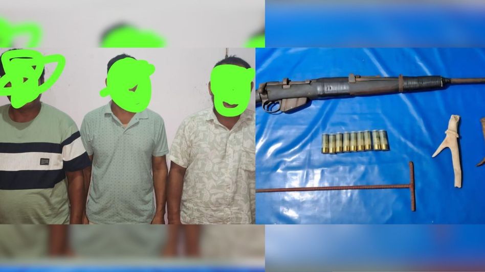 Assam police foil rhino poaching attempt, three arrested Assam police foil rhino poaching attempt, three arrested