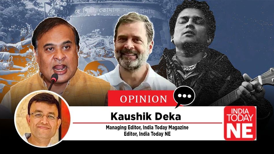 Zubeen Garg becomes the new slogan in Rahul Gandhi–Himanta Biswa Sarma face-off Zubeen Garg becomes the new slogan in Rahul Gandhi–Himanta Biswa Sarma face-off