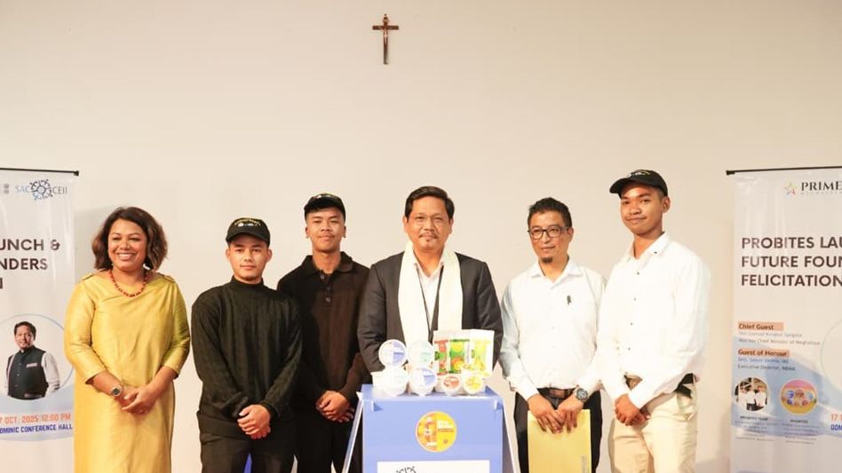 Meghalaya CM launches student-led yoghurt brand in Shillong Meghalaya CM launches student-led yoghurt brand in Shillong