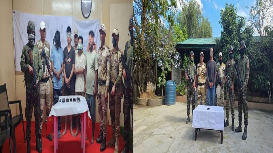Manipur: Security forces arrest four KCP cadres and aide during counter-insurgency operation in state Manipur: Security forces arrest four KCP cadres and aide during counter-insurgency operation in state