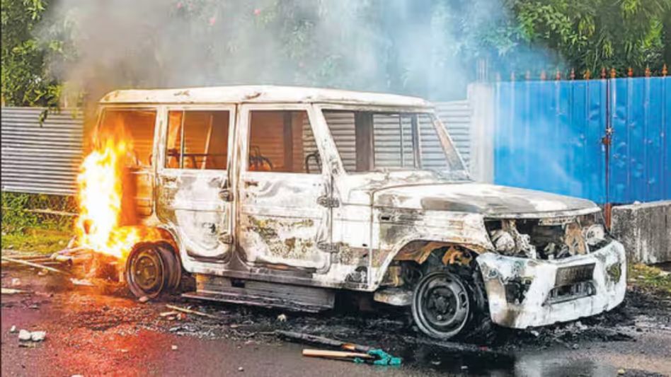 Nine arrested in Baksa violence during shifting of Zubeen Garg case accused Nine arrested in Baksa violence during shifting of Zubeen Garg case accused