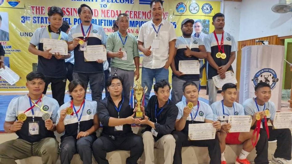 90 athletes from 11 districts compete in Arunachal Powerlifting Championship 90 athletes from 11 districts compete in Arunachal Powerlifting Championship