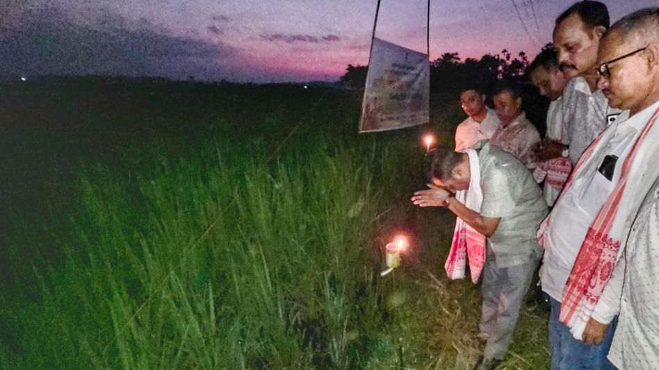 Kamrup agriculture department observes Kati Bihu in Boko with devotion and awareness initiatives Kamrup agriculture department observes Kati Bihu in Boko with devotion and awareness initiatives