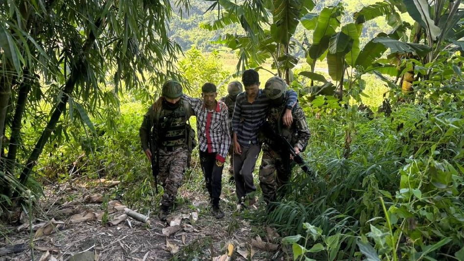 Assam Rifles rescue two labourers abducted by NSCN-K rebels in Arunachal's Tirap district Assam Rifles rescue two labourers abducted by NSCN-K rebels in Arunachal's Tirap district
