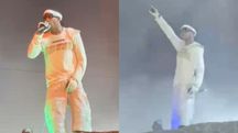 Travis Scott lights up Delhi crowd with Goosebumps, Sicko Mode and pure madness Travis Scott lights up Delhi crowd with Goosebumps, Sicko Mode and pure madness