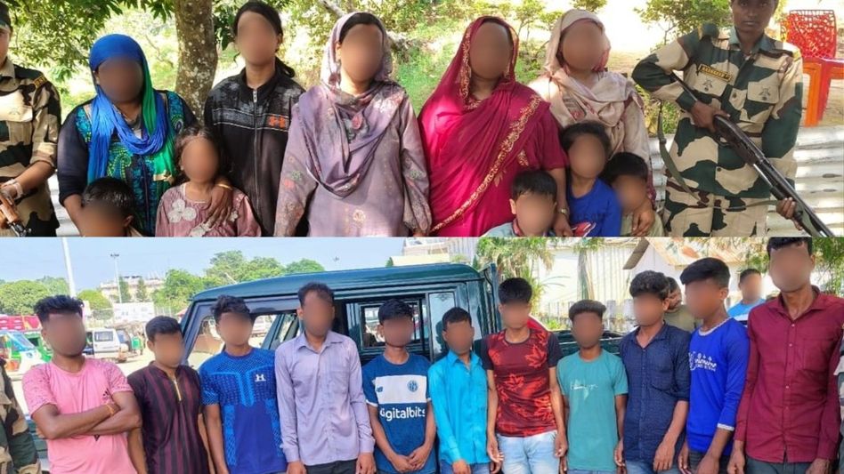 21 illegal migrants caught in Tripura as BSF ramps up border security ahead of festivals 21 illegal migrants caught in Tripura as BSF ramps up border security ahead of festivals