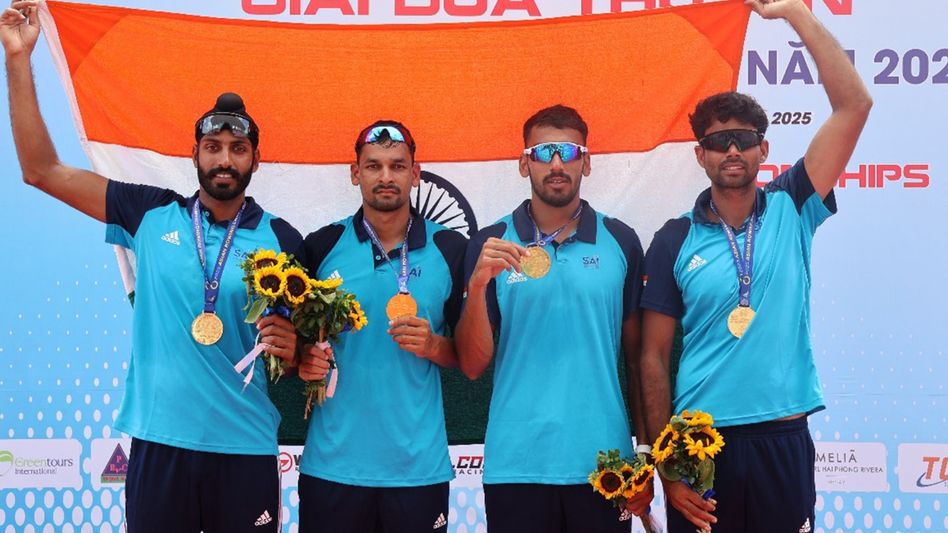 India shines at 2025 Asian Rowing Championships with record medal haul India shines at 2025 Asian Rowing Championships with record medal haul