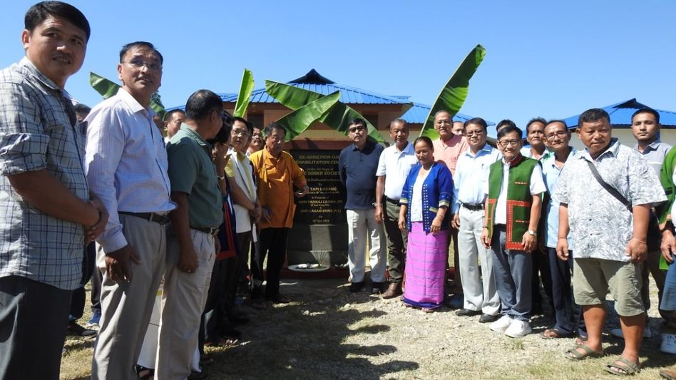 Arunachal: MLA Tapi Darang inaugurates ‘Sober Society’ de-addiction and rehabilitation centre at Gobo Arunachal: MLA Tapi Darang inaugurates ‘Sober Society’ de-addiction and rehabilitation centre at Gobo