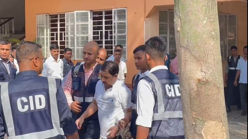 Shyamkanu Mahanta wearing same clothes in jail since October 12: Sources Shyamkanu Mahanta wearing same clothes in jail since October 12: Sources