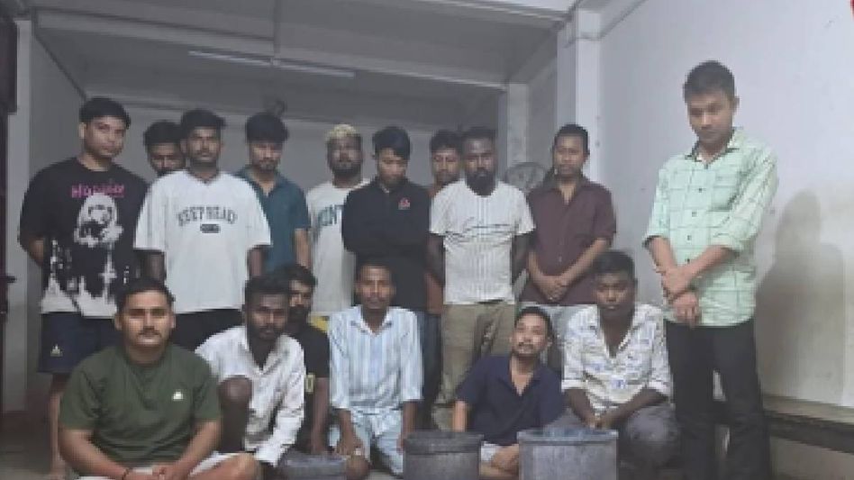 Guwahati police bust gambling den in Lalganesh, seize betting materials Guwahati police bust gambling den in Lalganesh, seize betting materials