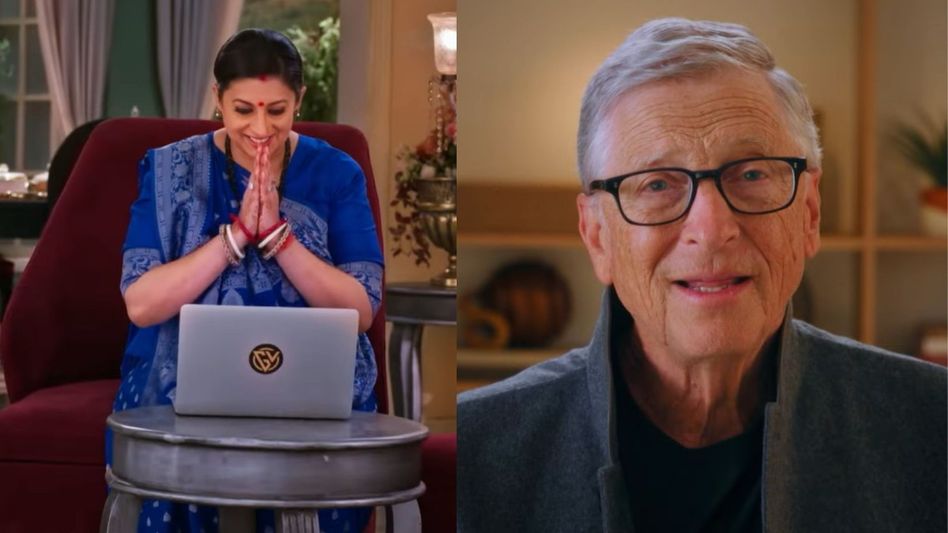 Bill Gates says ‘Jai Shri Krishna’ to Tulsi in surprise Kyunki Saas Bhi Kabhi Bahu Thi 2 cameo Bill Gates says ‘Jai Shri Krishna’ to Tulsi in surprise Kyunki Saas Bhi Kabhi Bahu Thi 2 cameo