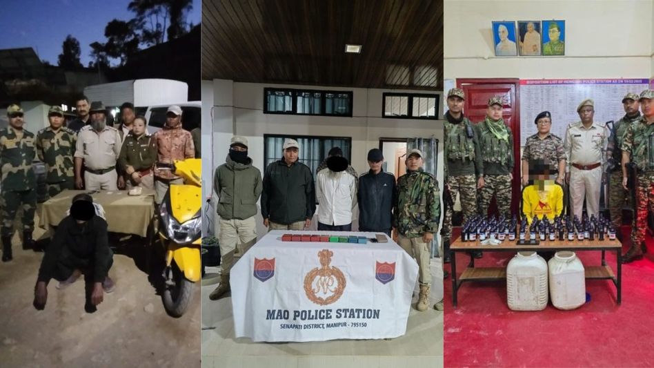 Manipur police arrest three in major drug bust; narcotics and psychotropic substances seized Manipur police arrest three in major drug bust; narcotics and psychotropic substances seized