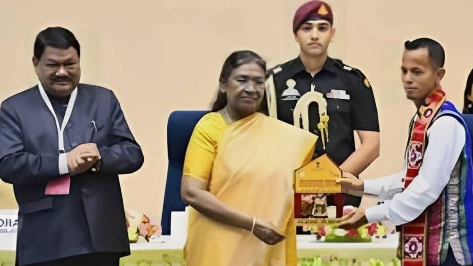 President of India felicitates Jitul Rabha of Boko for exemplary grassroots service President of India felicitates Jitul Rabha of Boko for exemplary grassroots service