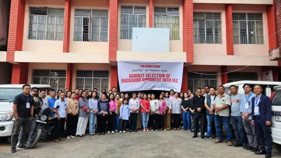 Nagaland JCC puts tools down strike on hold after govt assurances; pen down strike to continue Nagaland JCC puts tools down strike on hold after govt assurances; pen down strike to continue