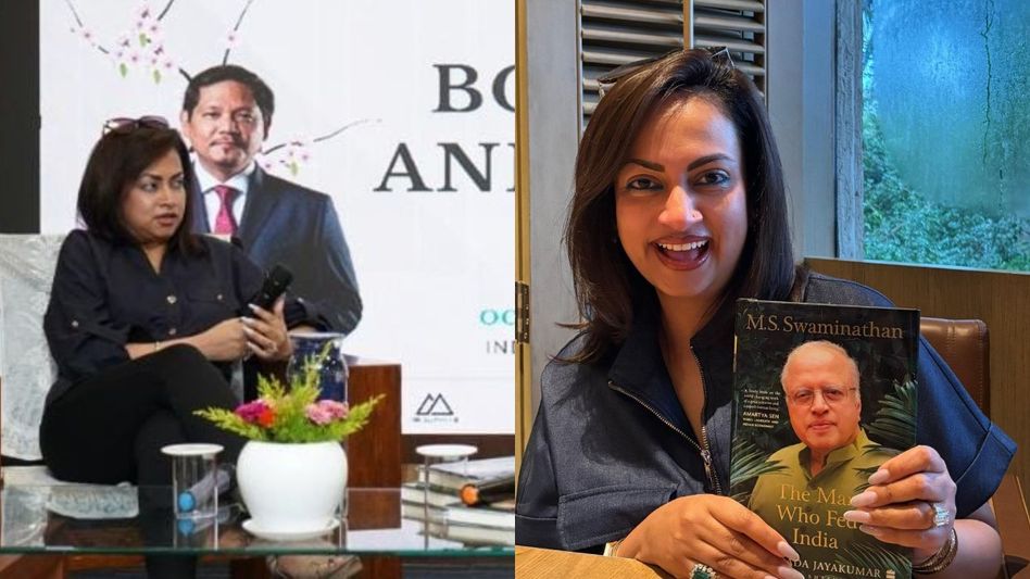 Author Priyambada Jayakumar returns to Shillong to unveil biography of MS Swaminathan Author Priyambada Jayakumar returns to Shillong to unveil biography of MS Swaminathan