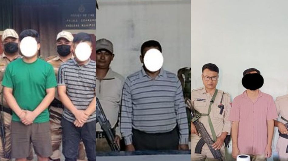 Manipur police arrest four militants in coordinated Thoubal and Imphal operations Manipur police arrest four militants in coordinated Thoubal and Imphal operations