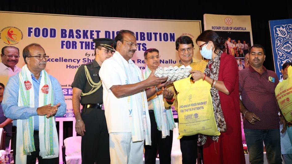 Tripura rolls out food support for tuberculosis patients Tripura rolls out food support for tuberculosis patients