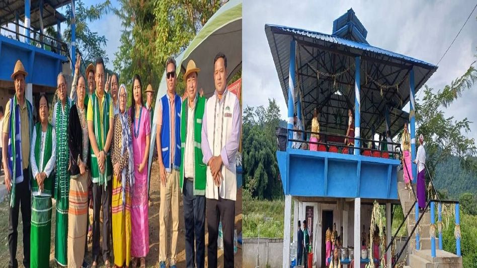 Arunachal's Kamdi village gets new cultural hub as MLA Topin Ete opens traditional 'Dere' Arunachal's Kamdi village gets new cultural hub as MLA Topin Ete opens traditional 'Dere'