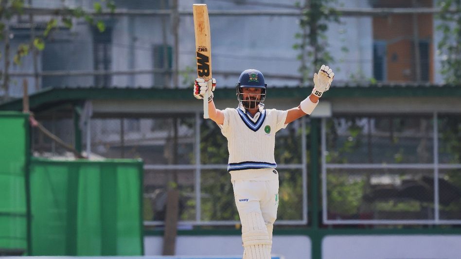 Meghalaya seize control after dominant batting display against Sikkim Meghalaya seize control after dominant batting display against Sikkim