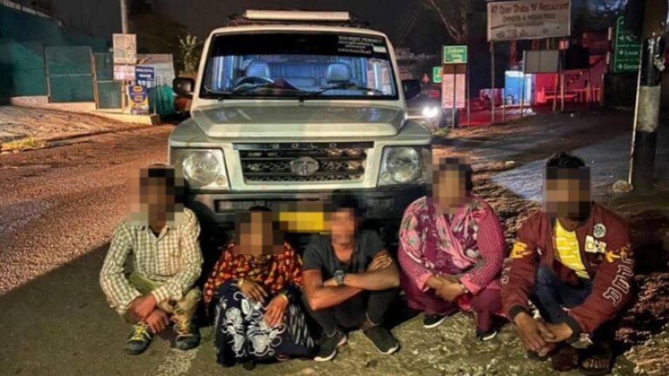 Meghalaya police apprehend five suspected Bangladeshis in Shillong Meghalaya police apprehend five suspected Bangladeshis in Shillong