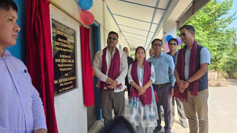 Arunachal pushes educational growth with new infrastructure in Changlang Arunachal pushes educational growth with new infrastructure in Changlang