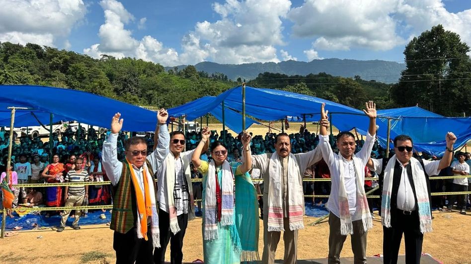 56 opposition voters switch to BJP as Union minister campaigns in Mizoram by-election 56 opposition voters switch to BJP as Union minister campaigns in Mizoram by-election