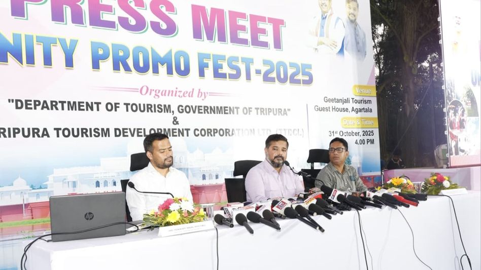 Tripura to host month-long Unity Promo Fest 2025 to boost tourism, community harmony Tripura to host month-long Unity Promo Fest 2025 to boost tourism, community harmony