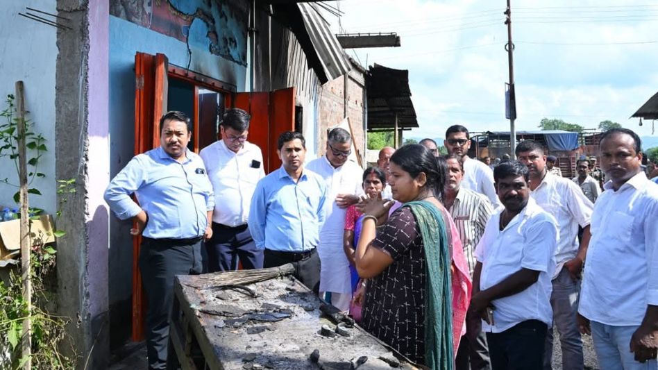 Tripura BJP team surveys Santirbazar after bandh violence, report to reach CM soon Tripura BJP team surveys Santirbazar after bandh violence, report to reach CM soon