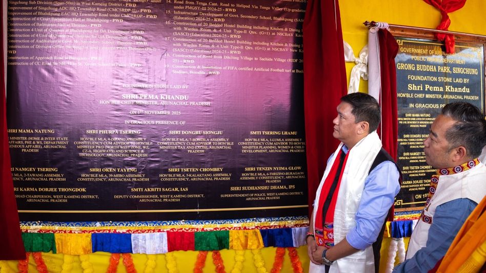 Arunachal CM inaugurates major infrastructure push in West Kameng's Thrizino-Buragaon Arunachal CM inaugurates major infrastructure push in West Kameng's Thrizino-Buragaon