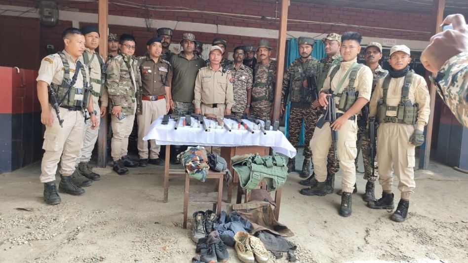 Security forces recover arms in Kangpokpi; arrest four insurgents linked to PREPAK, PLA and KCP in separate operations Security forces recover arms in Kangpokpi; arrest four insurgents linked to PREPAK, PLA and KCP in separate operations