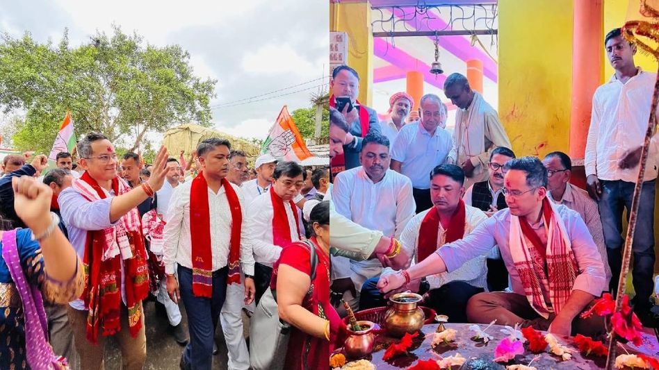 Gaurav Gogoi visits Assam–Meghalaya border villages, promises development, focus on security issues Gaurav Gogoi visits Assam–Meghalaya border villages, promises development, focus on security issues