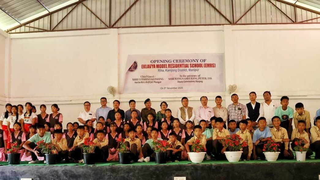 Manipur: Eklavya Model Residential School inaugurated in Riha, Kamjong Manipur: Eklavya Model Residential School inaugurated in Riha, Kamjong